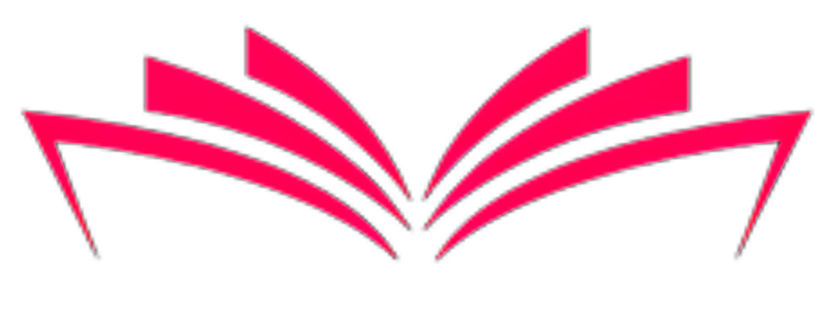 Logo secundário da página Lectify, é um desenho de um livro rosa